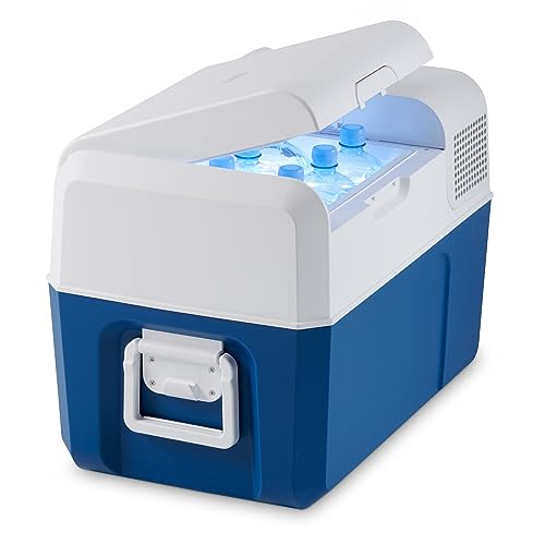 Mobicool MCF40 Nevera y congelador de compresor portátil, 38 l, con una capacidad de refrigeración de +10°C a -10°C para coche, camión, barco y autocaravana