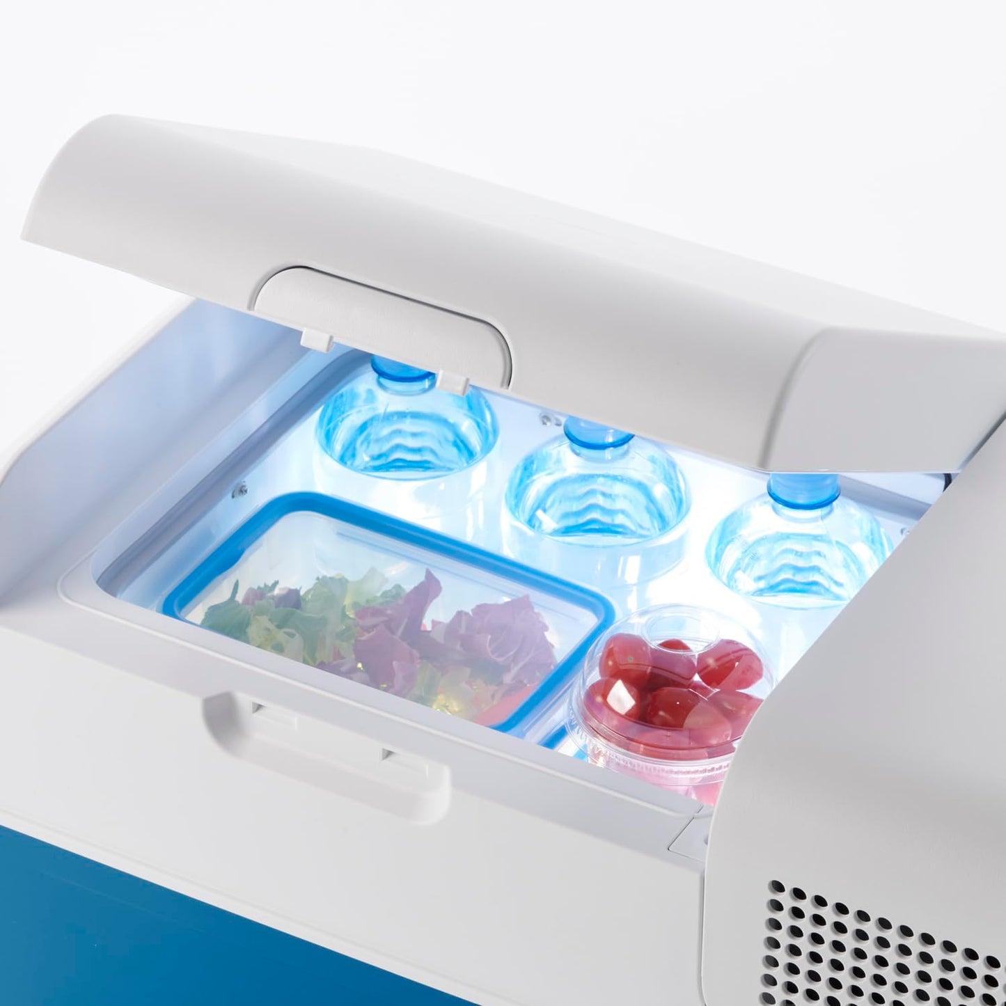 Mobicool MCF40 Nevera y congelador de compresor portátil, 38 l, con una capacidad de refrigeración de +10°C a -10°C para coche, camión, barco y autocaravana