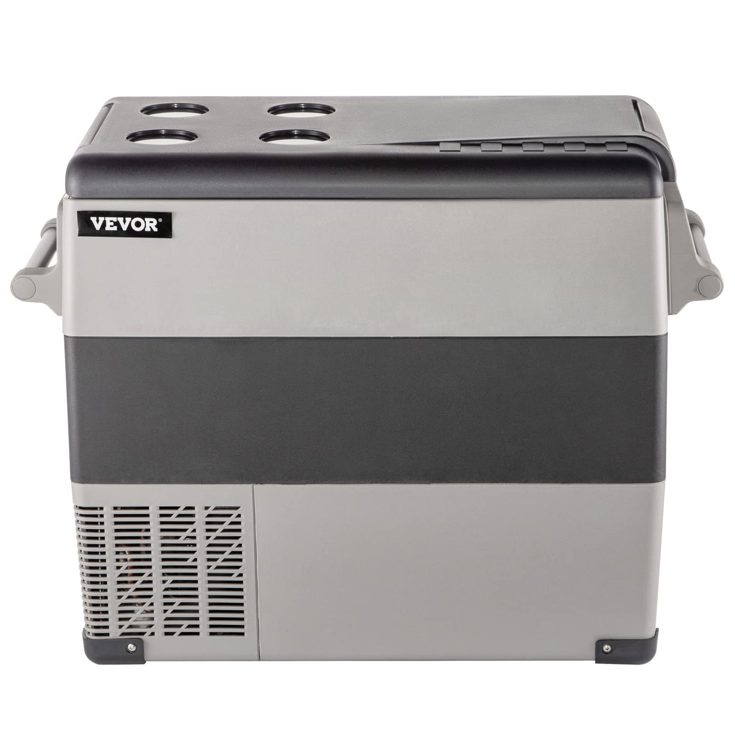 VEVOR Refrigerador para Coche 55 L Mini Caja del Congelador Caja Fresca Frigorífico Coche Nevera -20 a 10 Grados Centígrados para Camping Caravanas Picnics Festivales