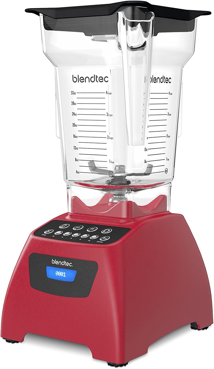 Blendtec France Kitchen 905751 Blendtec Power Classic 575 Poppy, 1560 W, 2 litros, rojo