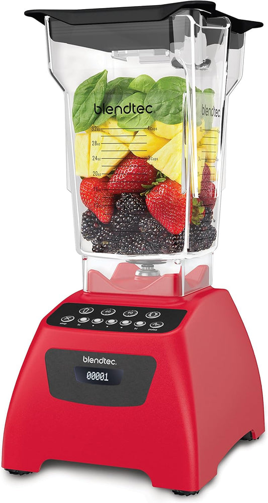 Blendtec France Kitchen 905751 Blendtec Power Classic 575 Poppy, 1560 W, 2 litros, rojo